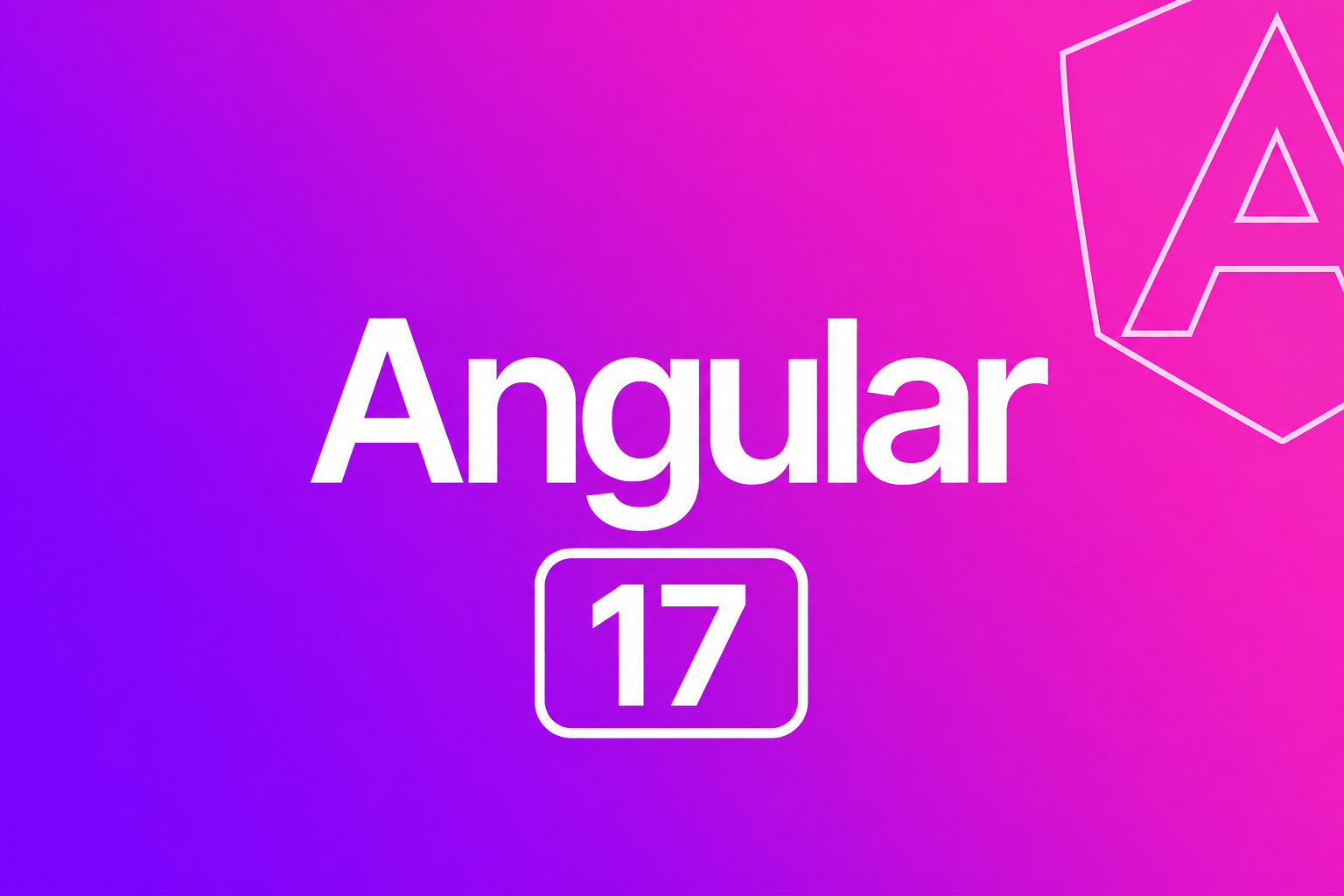 Angular 17: Renaissance og ny control flow